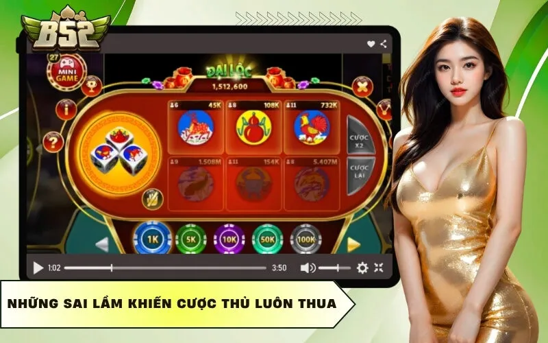 Những sai lầm khiến cược thủ luôn thua